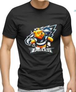 Winnie The Pooh FLN Football Philadelphia Eagles T Shirt
