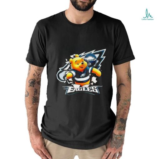 Winnie The Pooh FLN Football Philadelphia Eagles T Shirt