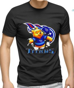 Winnie The Pooh FLN Football Tennessee Titans T Shirt