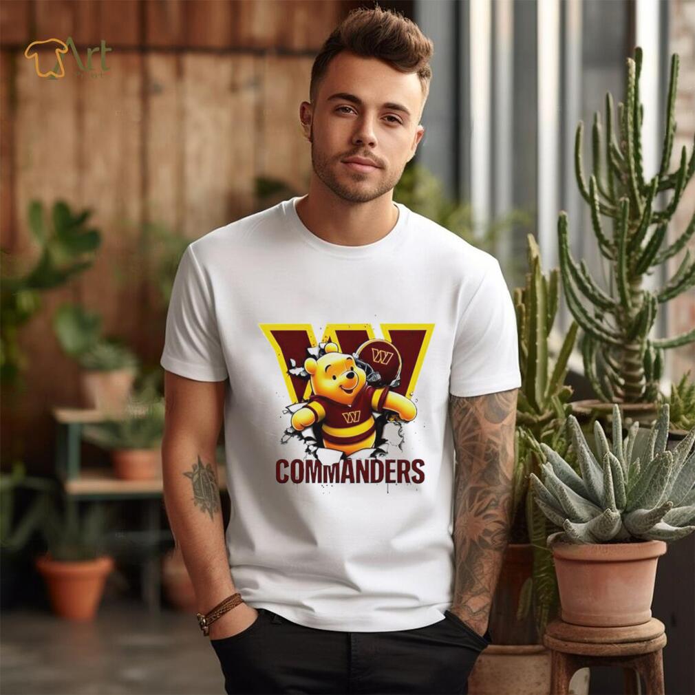 Winnie The Pooh FLN Football Washington Commanders shirt Winnie The Pooh FLN Football Washington Commanders shirt