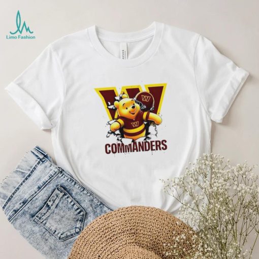 Winnie The Pooh FLN Football Washington Commanders shirt