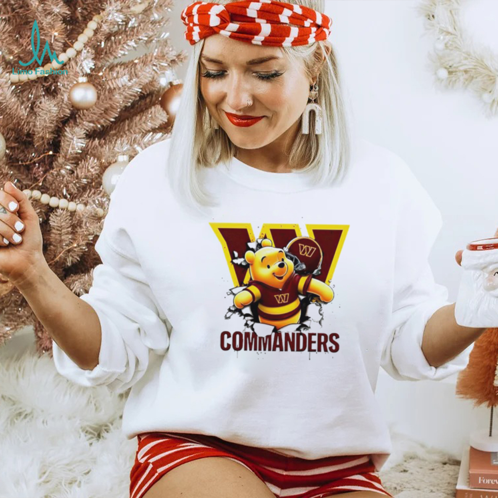 Winnie The Pooh FLN Football Washington Commanders shirt Winnie The Pooh FLN Football Washington Commanders shirt