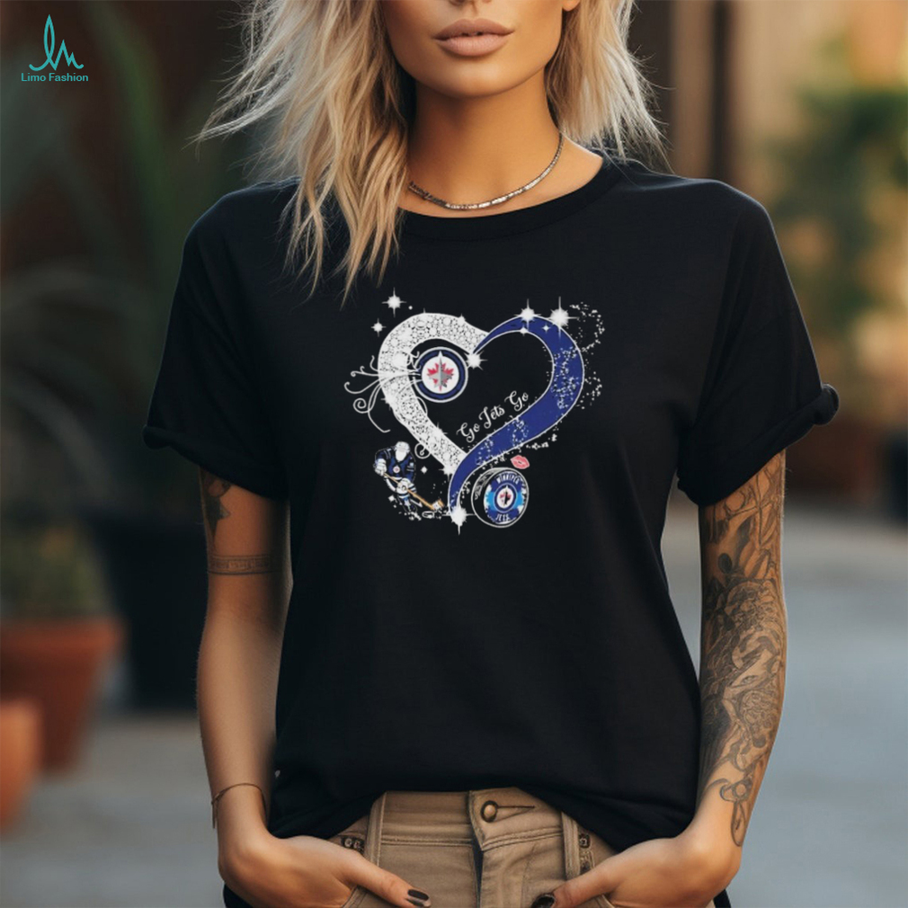 Winnipeg Jets Heart Diamond Go Jets Go Shirt Winnipeg Jets Heart Diamond Go Jets Go Shirt