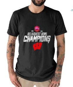 Wisconsin Badgers 2024 Reliaquest Bowl Champions Shirt