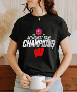 Wisconsin Badgers 2024 Reliaquest Bowl Champions Shirt
