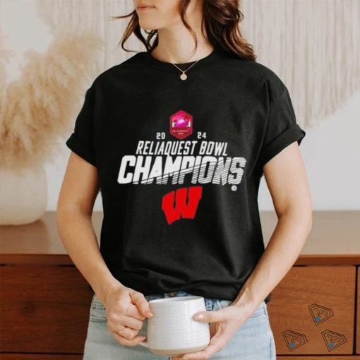 Wisconsin Badgers 2024 Reliaquest Bowl Champions Shirt