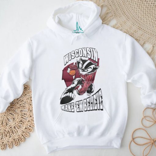 Wisconsin Badgers Make ’em Believe Mascot shirt