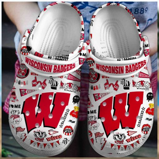 Wisconsin Badgers Ncaa Sport CrocsWisconsin Badgers Ncaa Sport Crocs