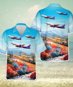 Wizzair Airbus A320 Hawaiian Shirt