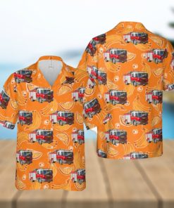 Wodonga CFA Type 4 Heavy Pumper Hawaiian Shirt