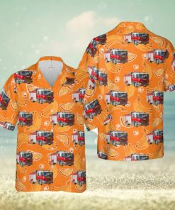 Wodonga CFA Type 4 Heavy Pumper Hawaiian Shirt