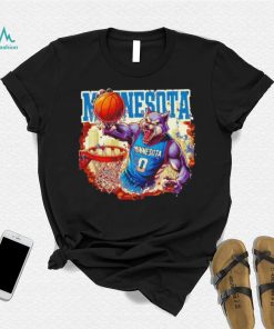 Wolf Minnesota basketball mascot shirt, hoodie, sweater, long sleeve and tank top Wolf Minnesota basketball mascot shirt