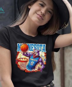 Wolf Minnesota basketball mascot shirt, hoodie, sweater, long sleeve and tank top Wolf Minnesota basketball mascot shirt