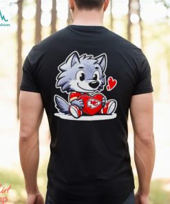 Wolf Valentine Kansas City Chiefs football shirt
