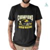 Michigan Wolverines rose bowl champions 2024 college football T shirt