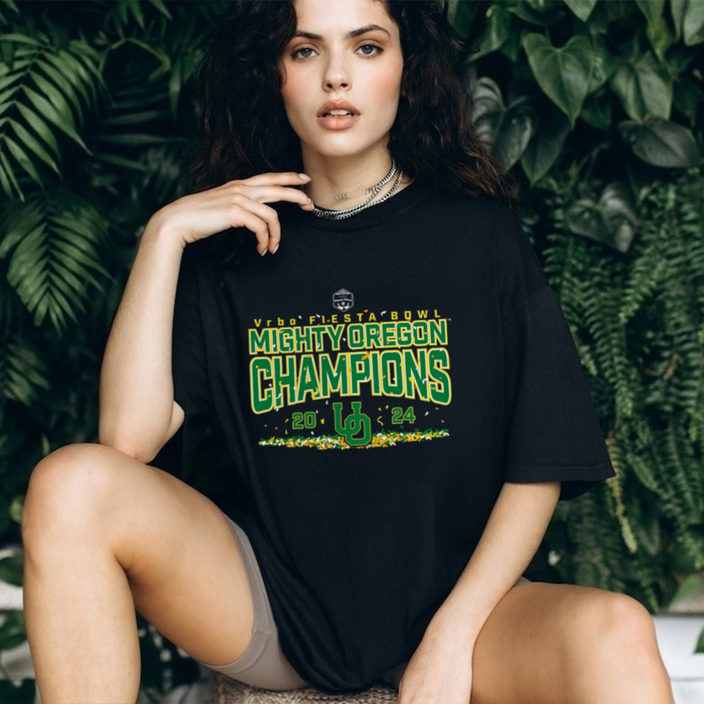 Women's Fanatics Branded Black Oregon Ducks 2024 Fiesta Bowl Champions Mindset V Neck T Shirt Women's Fanatics Branded Black Oregon Ducks 2024 Fiesta Bowl Champions Mindset V Neck T Shirt