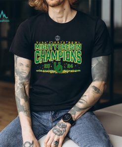 Women's Fanatics Branded Black Oregon Ducks 2024 Fiesta Bowl Champions Mindset V Neck T Shirt