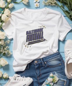 Women's Gameday Couture White Baltimore Ravens Coming in Hot T Shirt