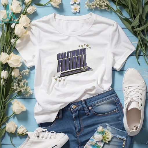 Women’s Gameday Couture White Baltimore Ravens Coming in Hot T Shirt