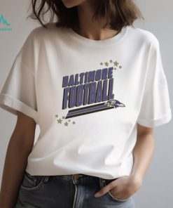 Women's Gameday Couture White Baltimore Ravens Coming in Hot T Shirt