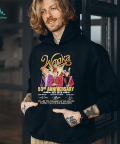 Wonka 53 years of the memories shirt
