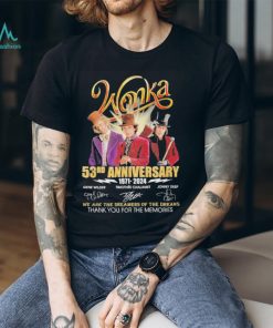Wonka 53 years of the memories shirt