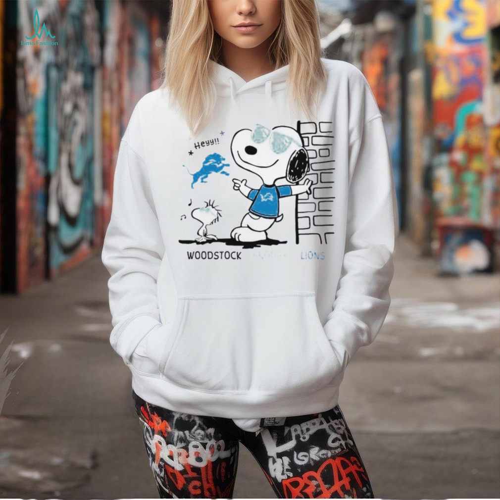 Woodstock x Snoopy x Detroit Lions for Sports Fan Tee Shirt Woodstock x Snoopy x Detroit Lions for Sports Fan Tee Shirt