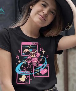 Working Remotely Samurai And Game Pixel T shirt