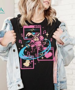 Working Remotely Samurai And Game Pixel T shirt
