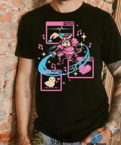 Working Remotely Samurai And Game Pixel T shirt