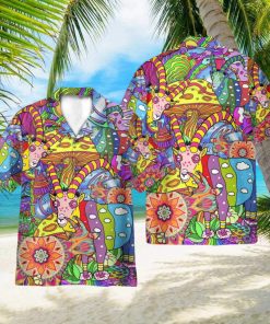 World Of Goats Hippie Hawaii Shirt 3D Printed Gift For Summer