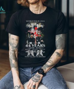 World Tour 2024 Depeche Mode Memento Mori 44 Years 1980 – 2024 Thank You For The Memories T Shirt, hoodie, sweater, long sleeve and tank top World Tour 2024 Depeche Mode Memento Mori 44 Years 1980 – 2024 Thank You For The Memories T Shirt