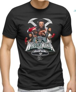 WrestleMania 2024 XL Roman Reigns champions shirt