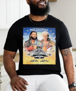 WrestleMania Comes To Philadelphia WWE WrestleMania XL Roman Reigns And Cody Rhodes WrestleMania 40 Shirt
