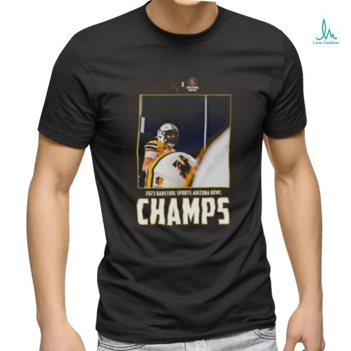 Wyoming Cowboy Football Win The 2023 Barstool Sports Arizona Bowl Champions NCAA College Football T Shirt