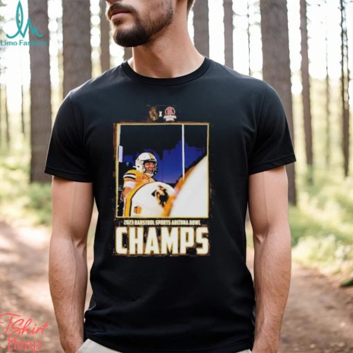 Wyoming Cowboy Football Win The 2023 Barstool Sports Arizona Bowl Champions Ncaa College Football Shirt
