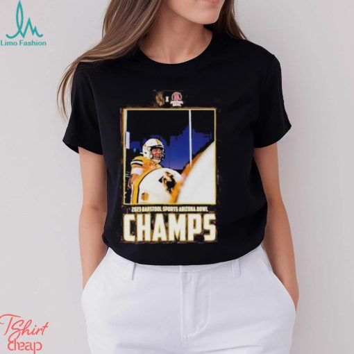 Wyoming Cowboy Football Win The 2023 Barstool Sports Arizona Bowl Champions Ncaa College Football Shirt