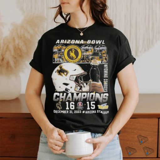 Wyoming Cowboys Arizona Bowl 2023 Champions T shirt