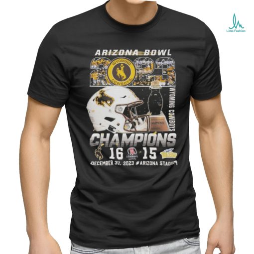 Wyoming Cowboys Arizona Bowl 2023 Champions T shirt