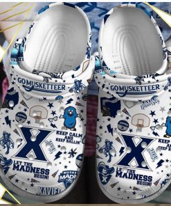 Xavier Musketeers Ncaa Sport Blue Crocs