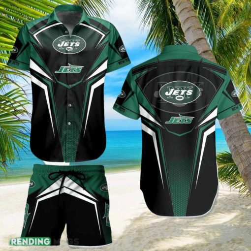 York Jets NFL Football Hawaiian Shirt And Short For Best Fans Gift New Trending Beach Holiday