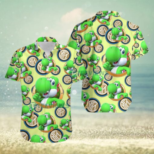 Yoshi Mario Inter Milan Expensive Hawaiian Shirts