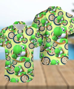 Yoshi Mario Inter Milan Expensive Hawaiian Shirts