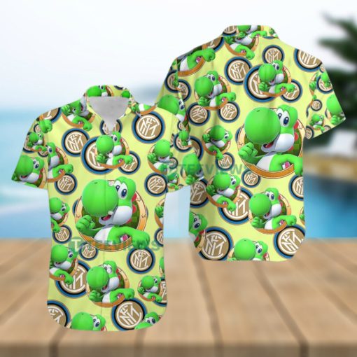 Yoshi Mario Inter Milan Expensive Hawaiian Shirts