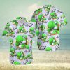 Dragonfly Time Flies Theme 3D Print Unisex Hawaiian Shirt