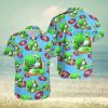 Flowers Hippies Colorful Skull Hawaiian Shirt