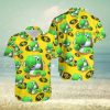 Yoshi Mario Boston Red Sox Grey Bulk Hawaiian Shirts