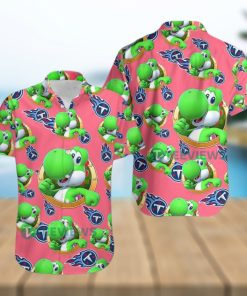 Yoshi Mario Tennessee Titans My Hawaiian Shirts