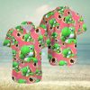 Retro Hippie Vibes in Hawaiian Full Print Ensemble Shirt