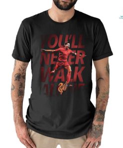 You’ll never walk alone Steven Gerrard Liverpool F.C. shirt